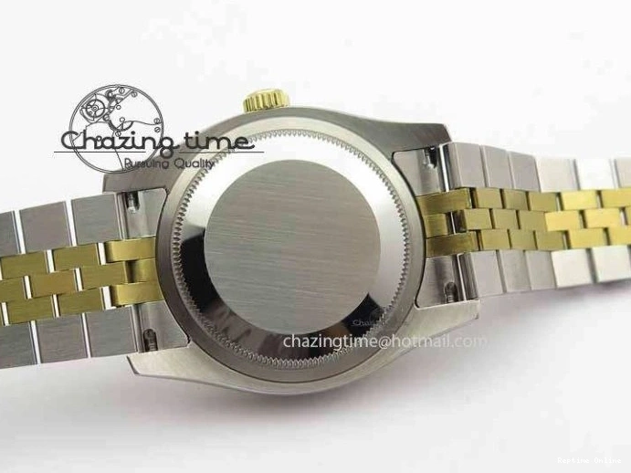 0521 DateJust 116234 SS YG BP Best Edition Gray Dial Diam Markers On SS YG Bracelet SA ZipUp 3745
